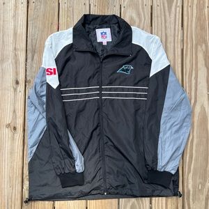 Vintage y2k era Carolina Panthers windbreaker size XL